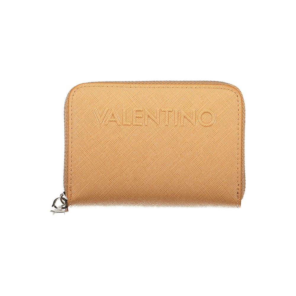 Mario Valentino Brown Polyurethane Women's Wallet | Regal Royce