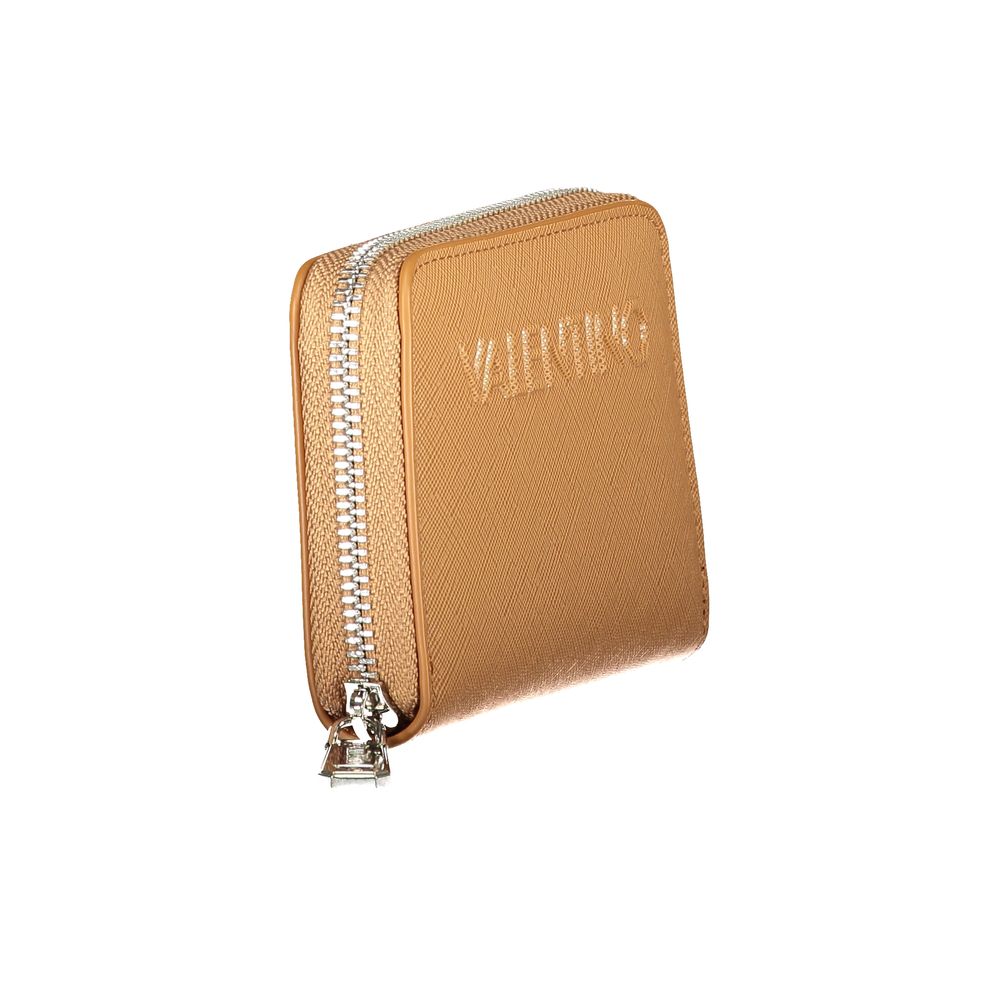 Mario Valentino Brown Polyurethane Women's Wallet | Regal Royce