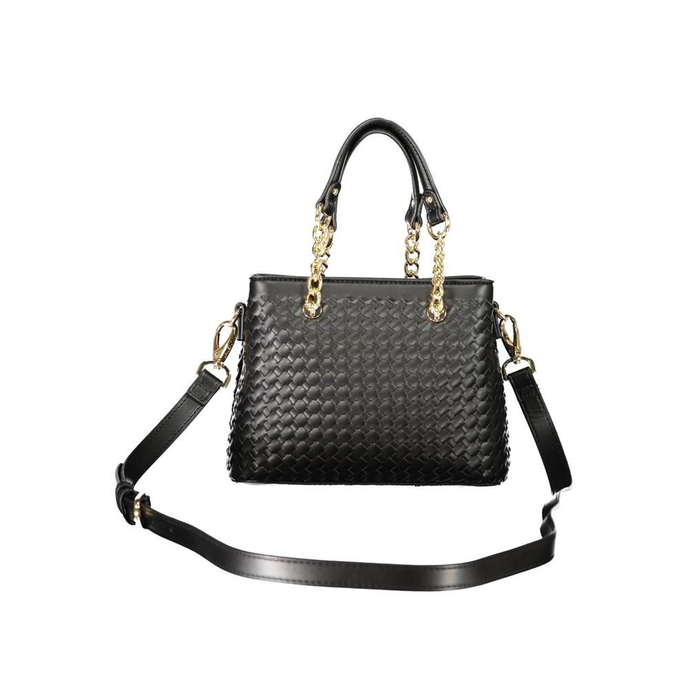 Mario Valentino Nero Polyurethane Women Bag | Regal Royce