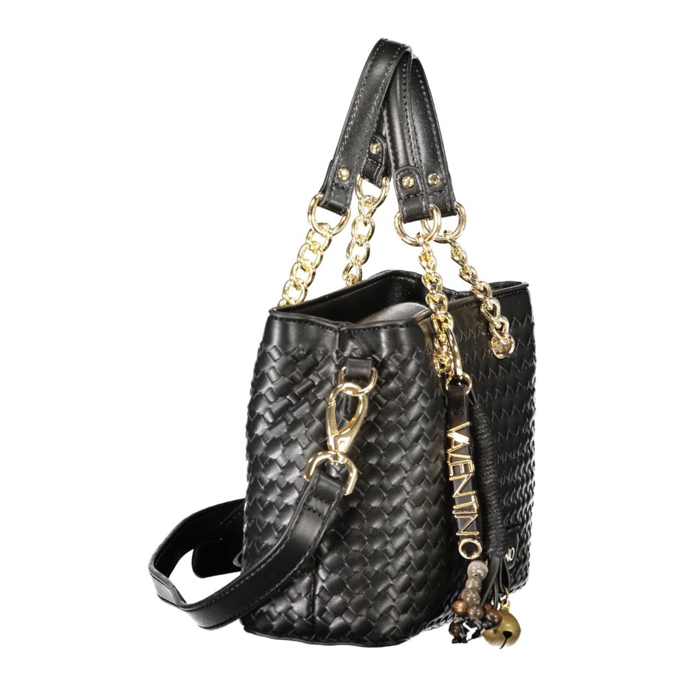 Mario Valentino Nero Polyurethane Women Bag | Regal Royce