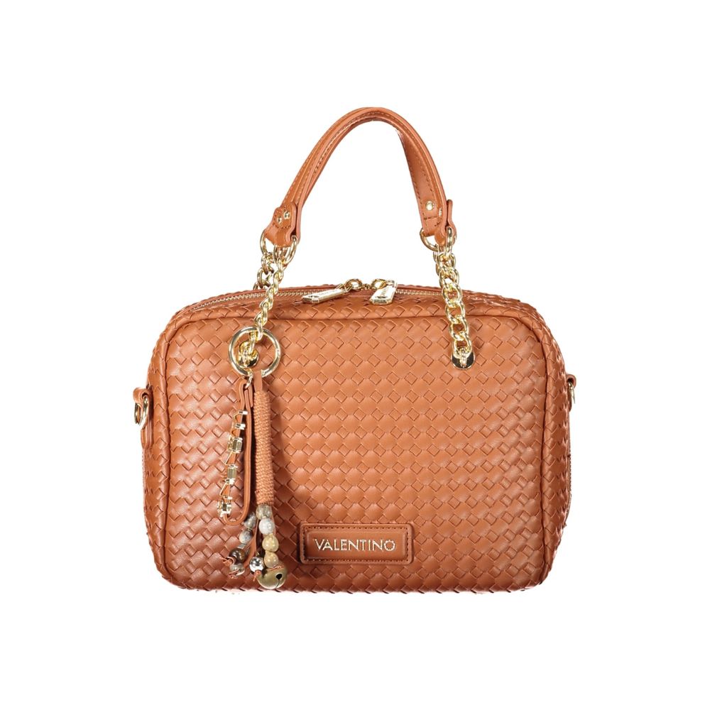 Mario Valentino Brown Polyurethane Women's Bag | Regal Royce