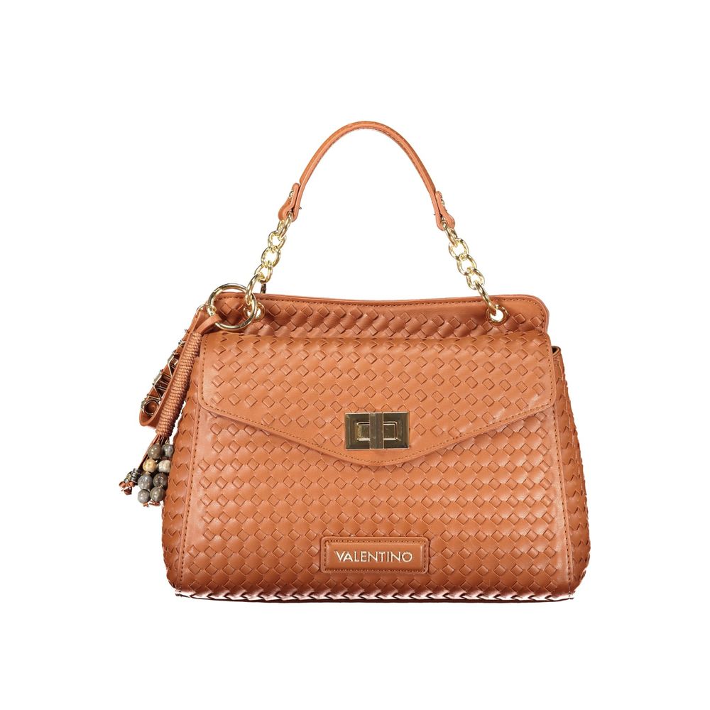 Mario Valentino Brown Polyurethane Women Bag | Regal Royce