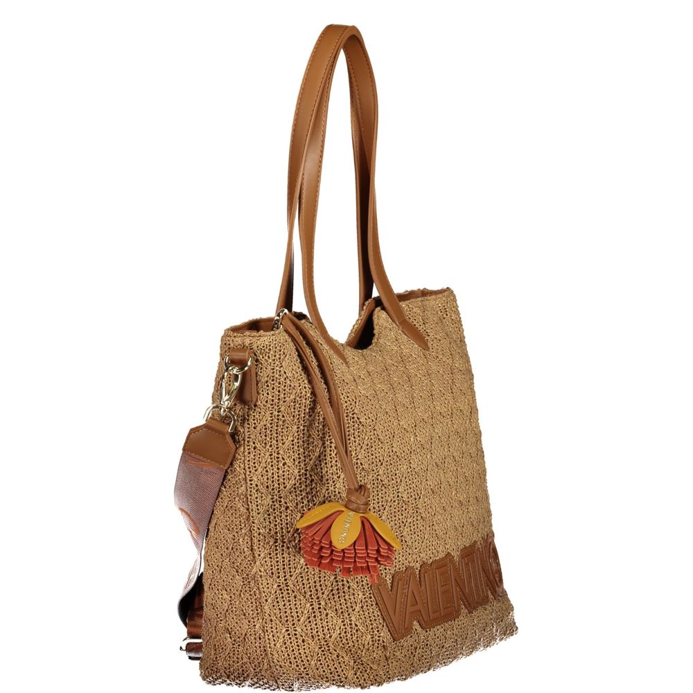 Mario Valentino Brown Polietilene Womens Bag | Regal Royce