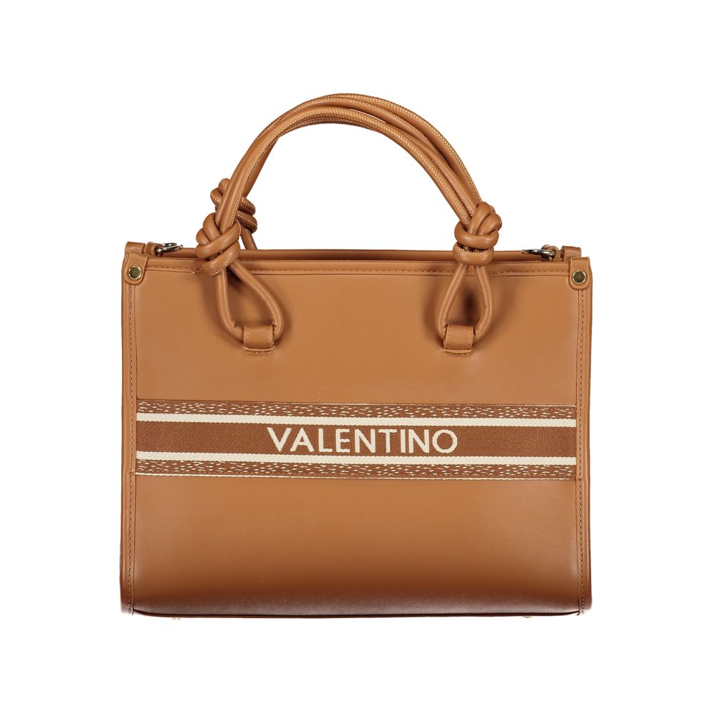 Mario Valentino Brown Polyurethane Women's Bag | Regal Royce