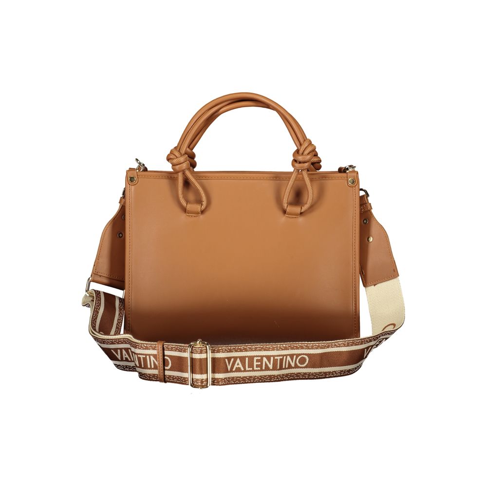 Mario Valentino Brown Polyurethane Women's Bag | Regal Royce