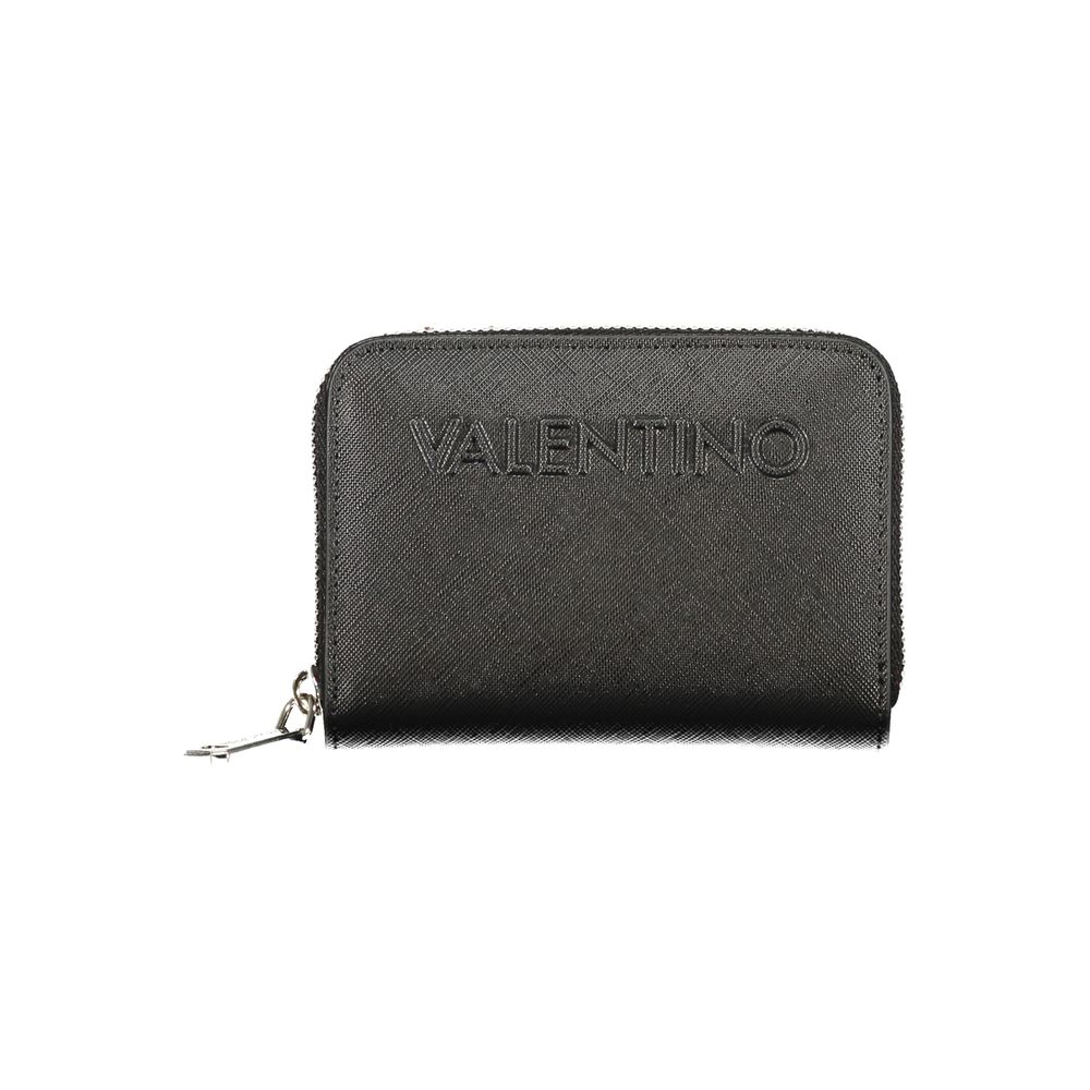 Mario Valentino Nero Poliuretano Women's Wallet | Regal Royce