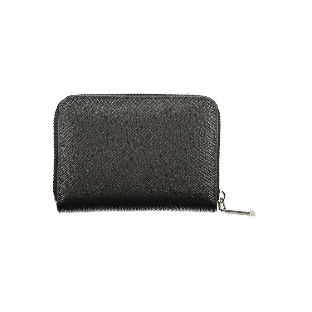 Mario Valentino Nero Poliuretano Women's Wallet | Regal Royce