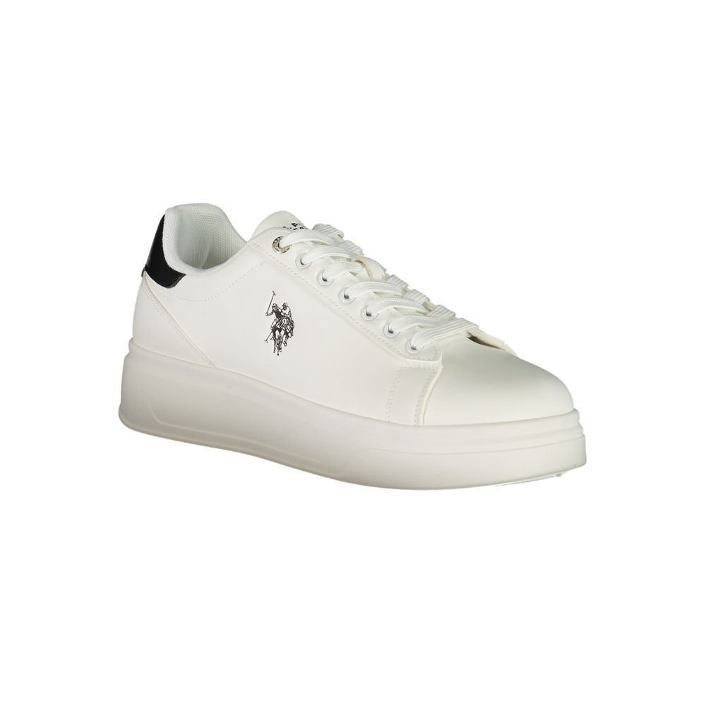 U.S. POLO ASSN. Bianco Polyester Uomo Sneaker | Regal Royce