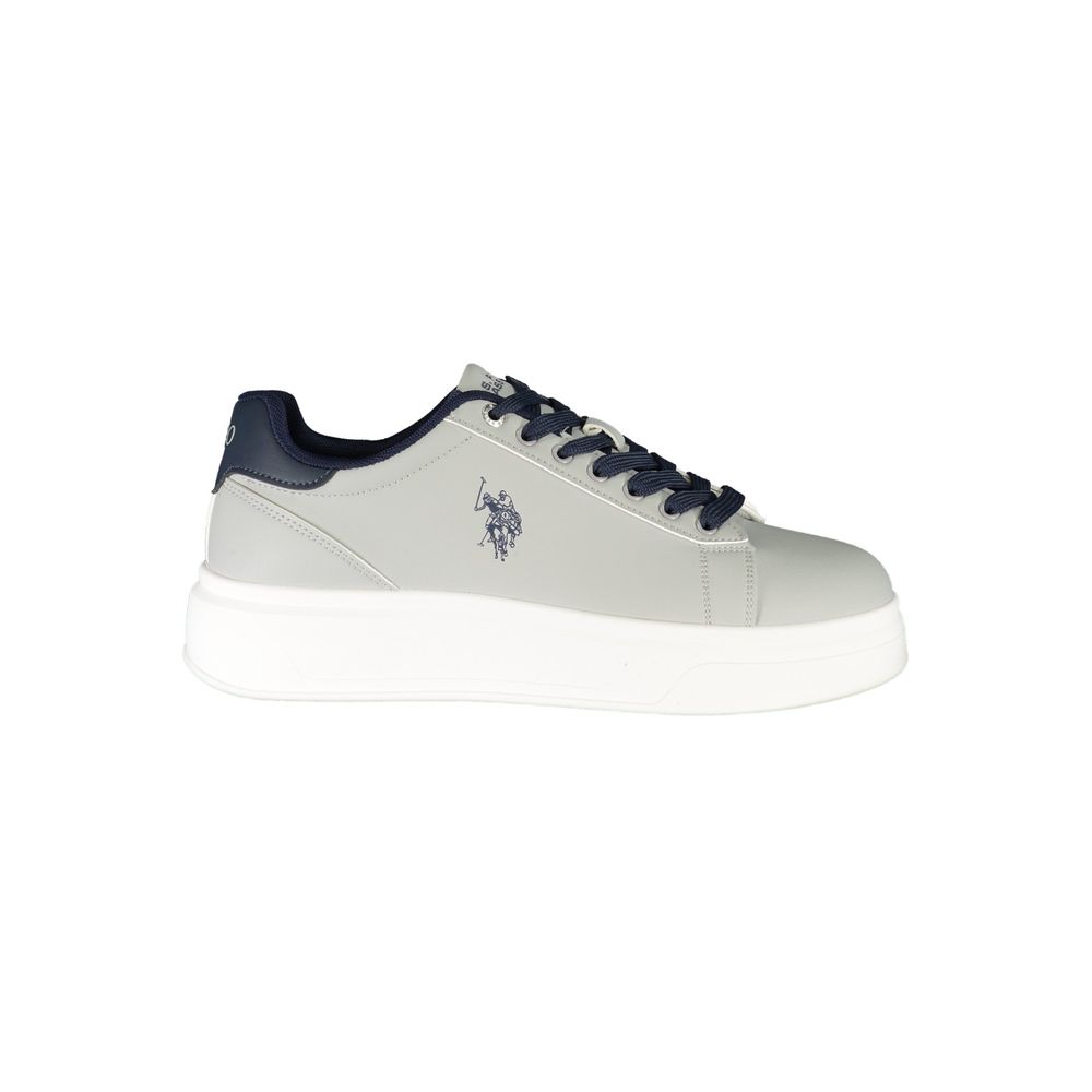 U.S. POLO ASSN. Gray Polyester Men's Sneaker | Regal Royce