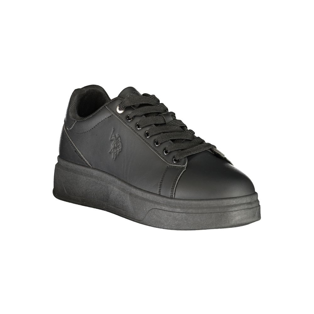 U.S. POLO ASSN. Black Polyester Men's Sneaker | Regal Royce