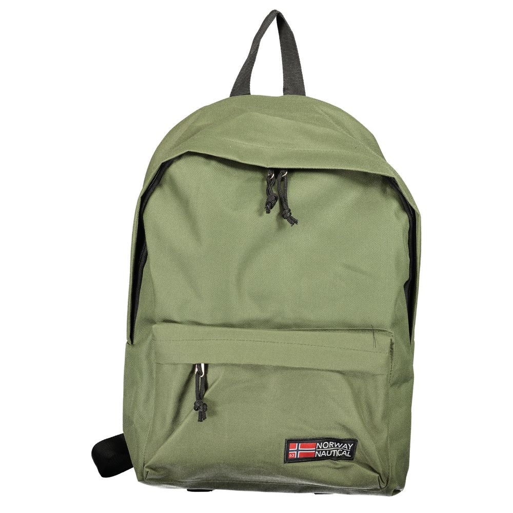Norway 1963 Green Polyester Men's Backpack | Regal Royce