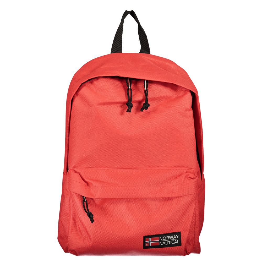 Norway 1963 Red Polyester Men's Backpack | Regal Royce