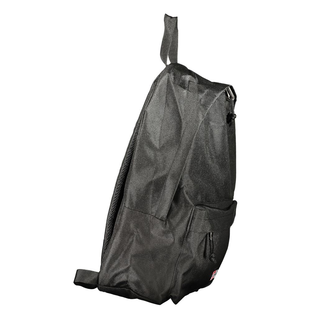 Norway 1963 Black Polyester Men's Backpack | Regal Royce