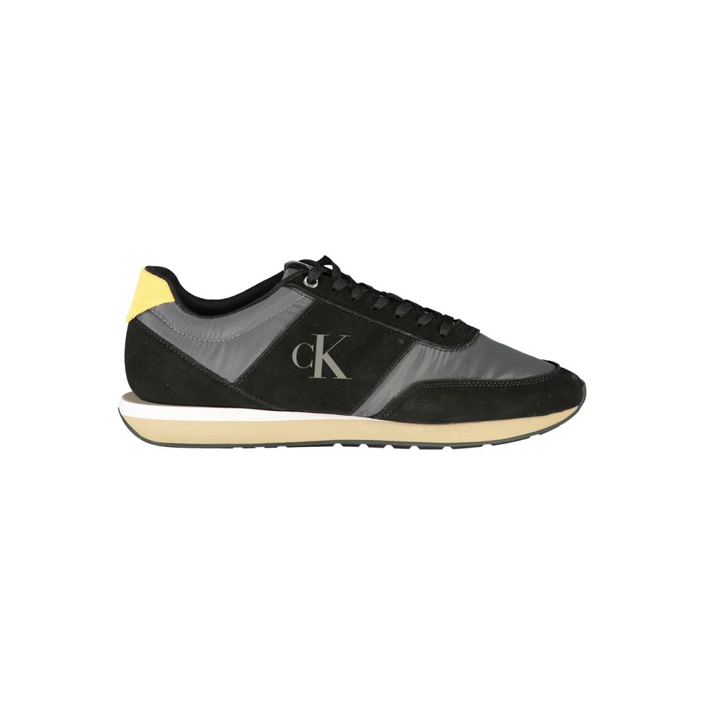 Calvin Klein Black Polyester Men's Sneaker | Regal Royce