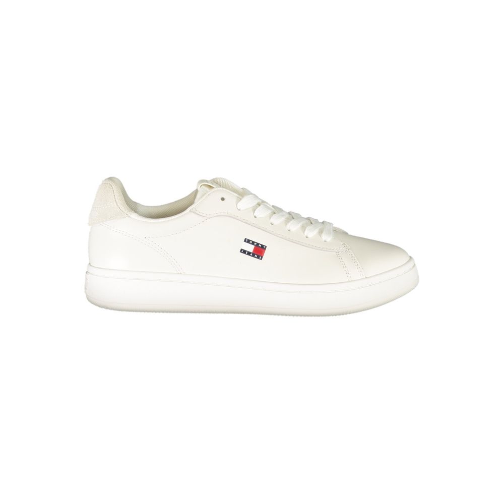 Tommy Hilfiger Bianco Polyurethane Women's Sneaker | Regal Royce