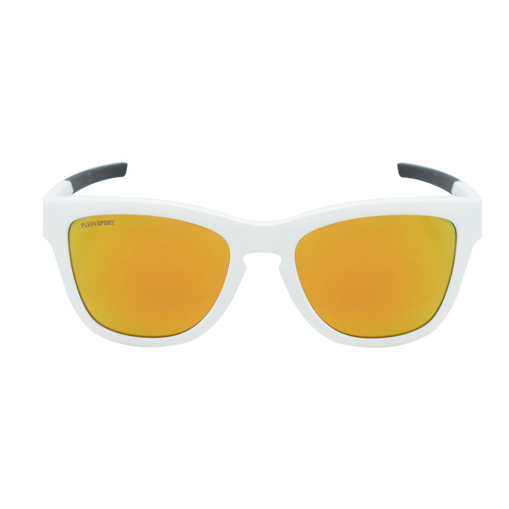 Plein Sport White Injected Sunglasses | Regal Royce