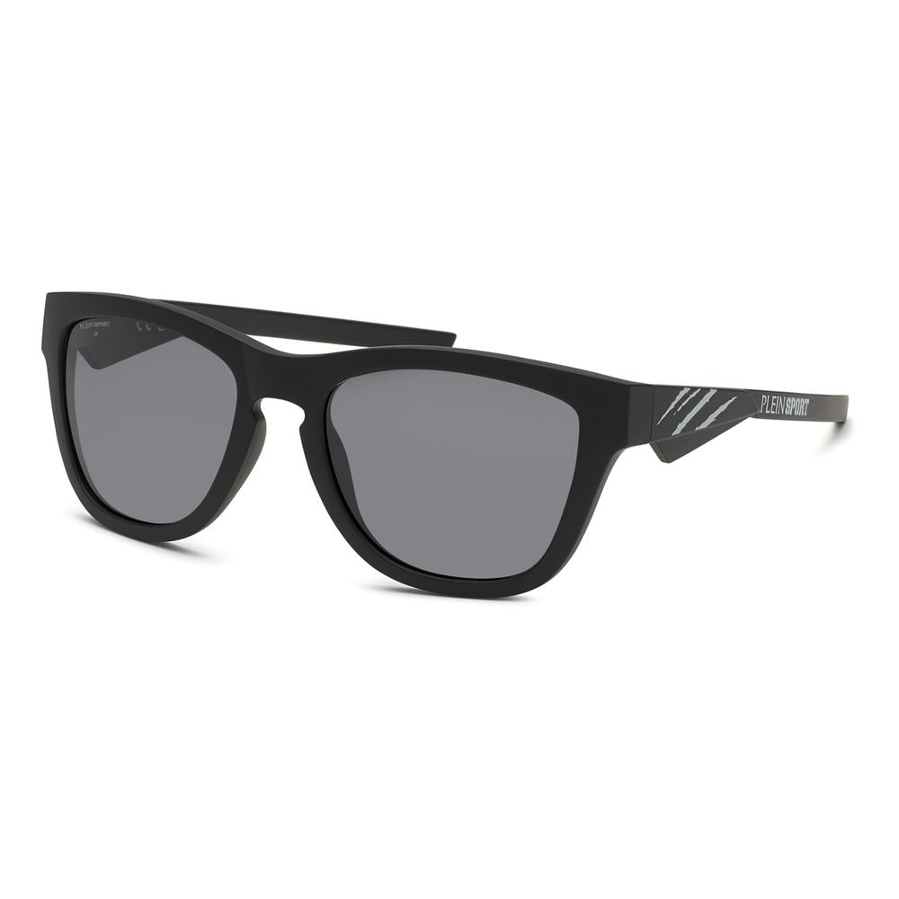 Plein Sport Black Injected Sunglasses | Regal Royce