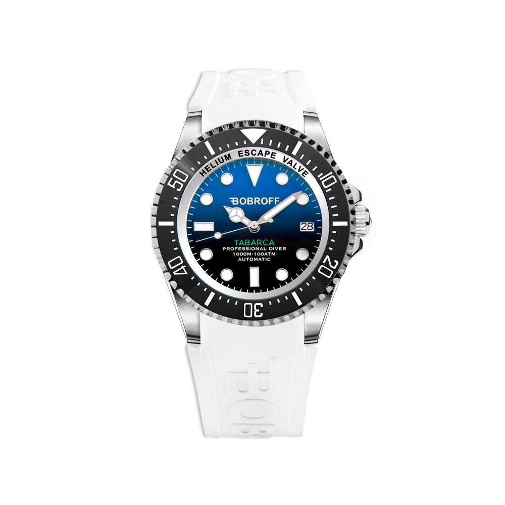 Bobroff White Rubber Sport Watch | Regal Royce