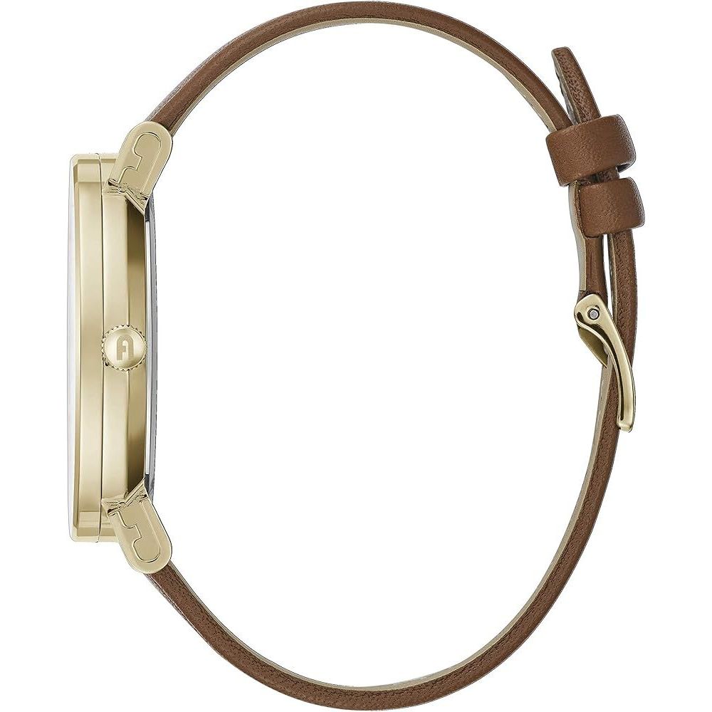 Furla Brown Leather Dress Watch | Regal Royce