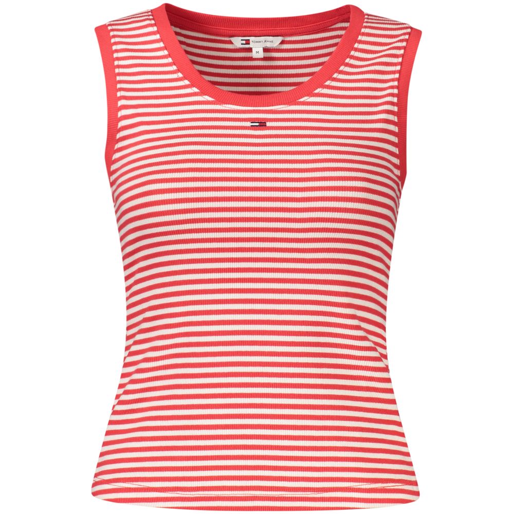 Tommy Hilfiger Red Cotton Women's Tank Top | Regal Royce