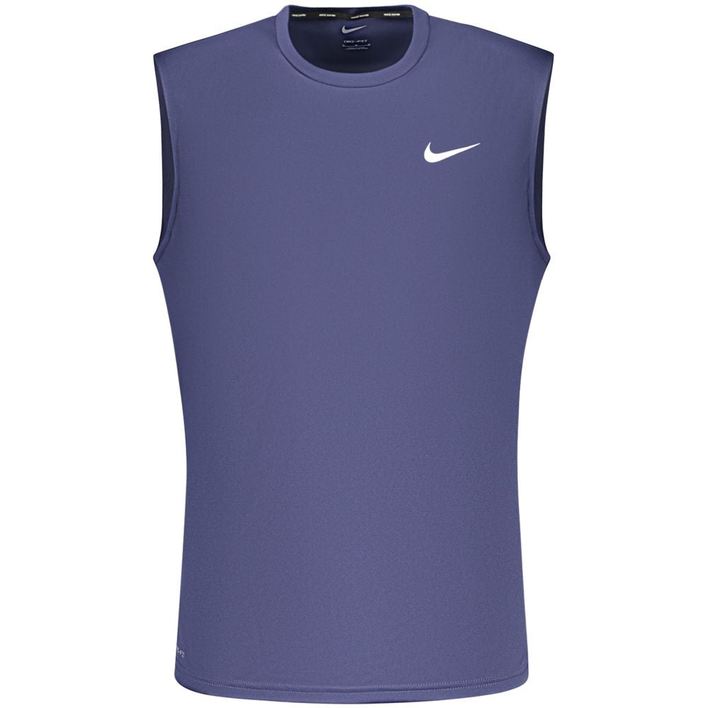 Nike Blue Polyester Men's Tank | Regal Royce
