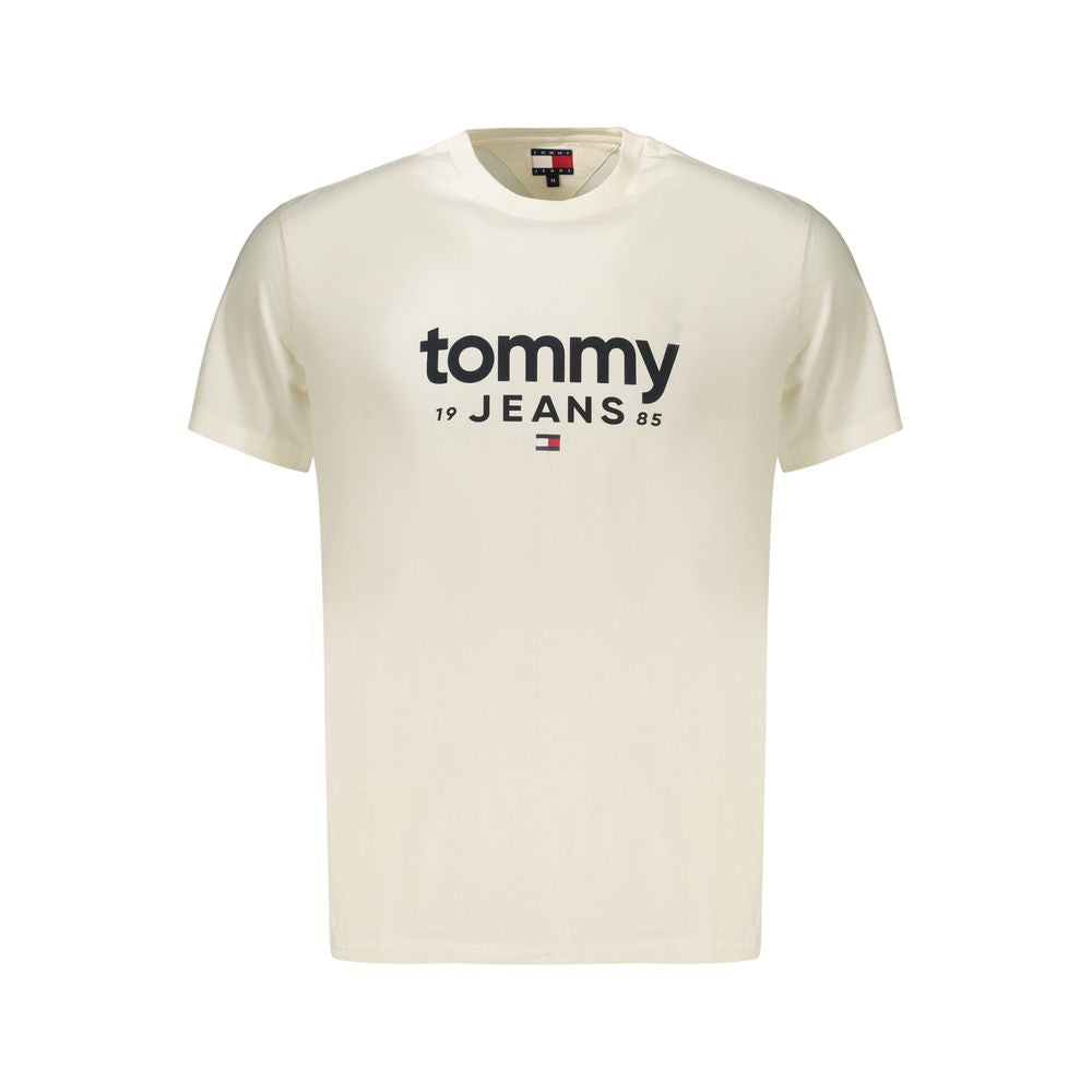 Tommy Hilfiger Bianco Cotton Men's T-Shirt | Regal Royce