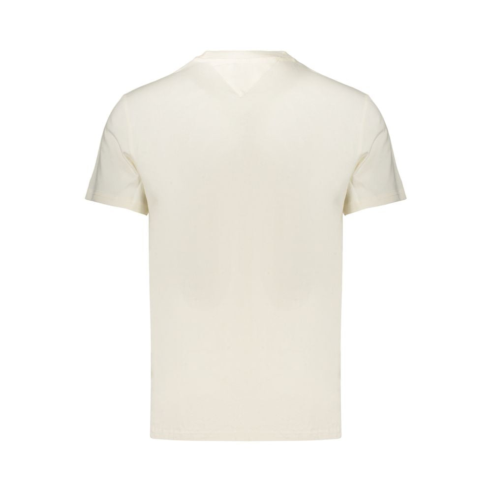 Tommy Hilfiger Bianco Cotton Men's T-Shirt | Regal Royce