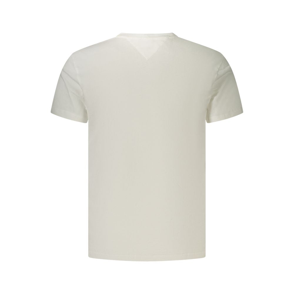 Tommy Hilfiger Bianco Cotton Men's T-Shirt | Regal Royce
