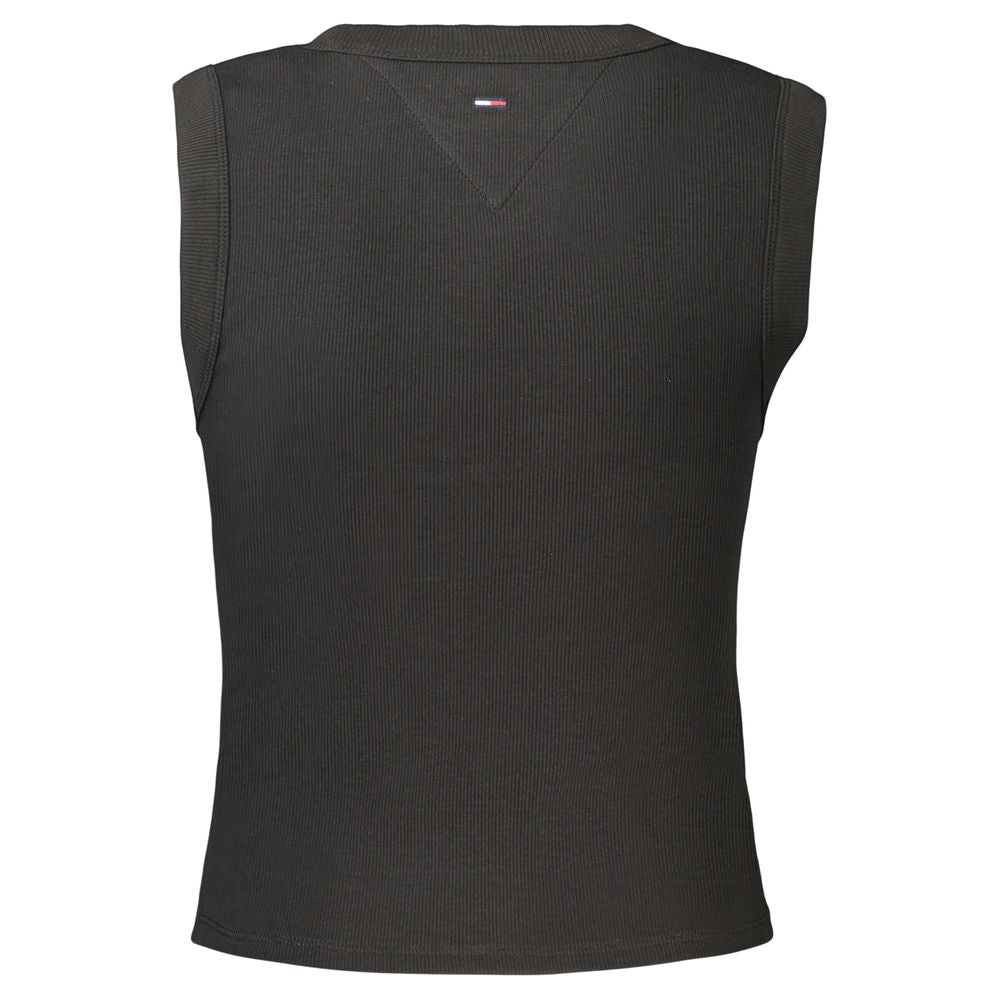 Tommy Hilfiger Black Cotton Women's Tank Top | Regal Royce