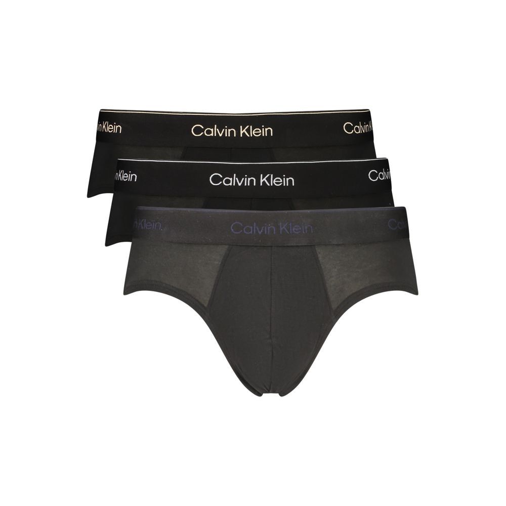 Calvin Klein Black Cotton Men Brief | Regal Royce