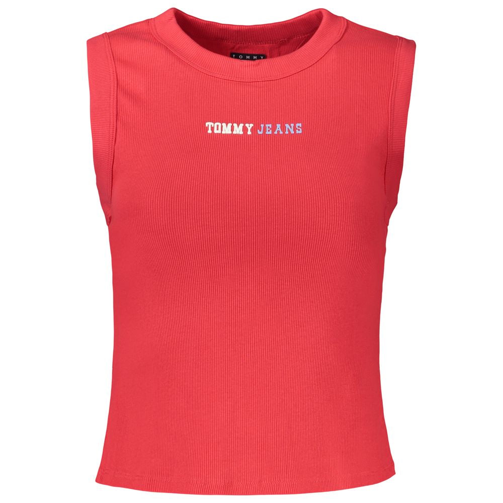 Tommy Hilfiger Red Cotton Women's Tank | Regal Royce