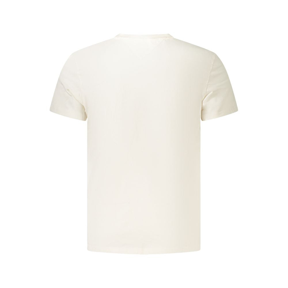 Tommy Hilfiger Bianco Cotton Mens T-Shirt | Regal Royce