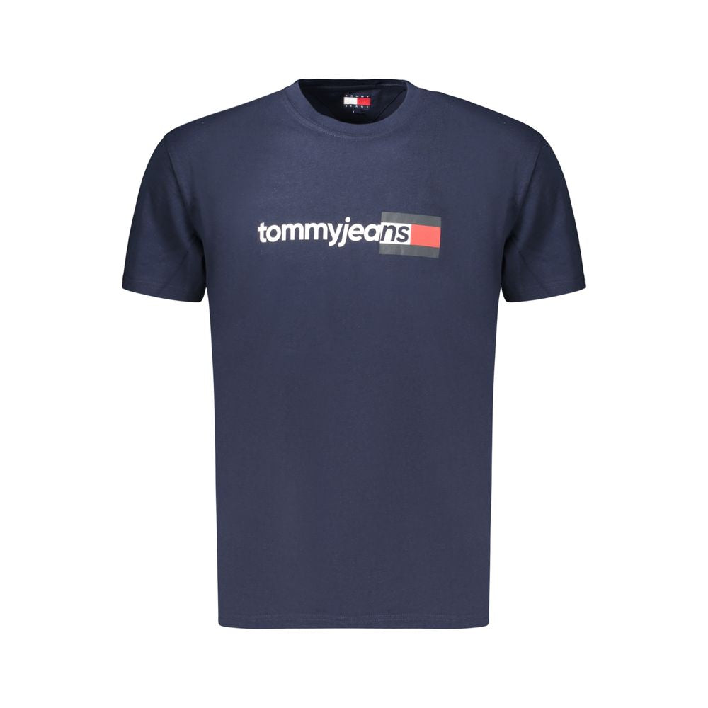 Tommy Hilfiger Blu Cotton Mens T-Shirt | Regal Royce