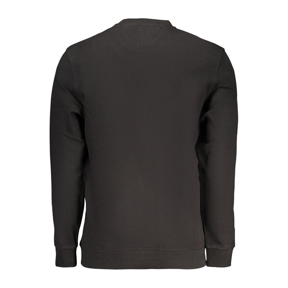 Tommy Hilfiger Black Cotton Men's Sweatshirt | Regal Royce