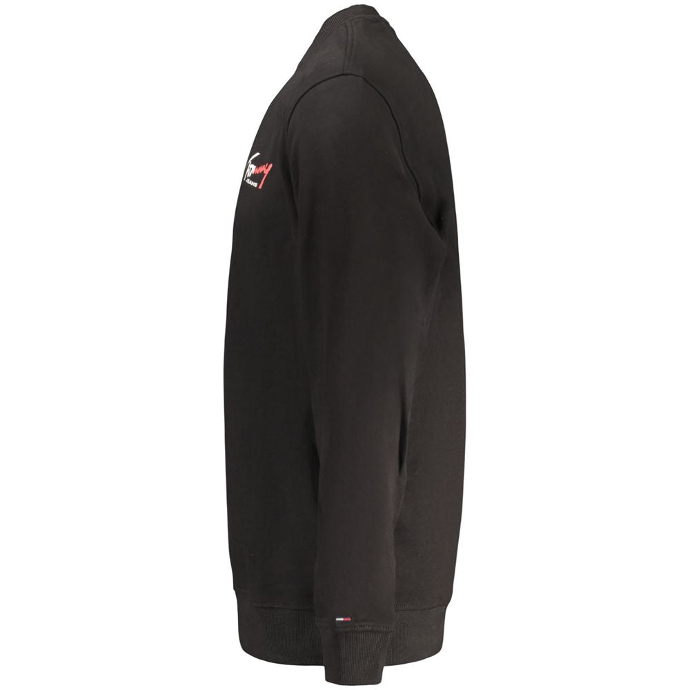 Tommy Hilfiger Black Cotton Men's Sweatshirt | Regal Royce