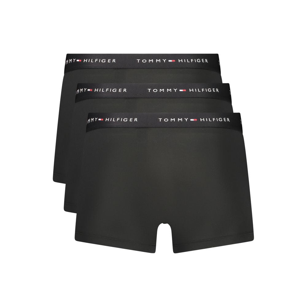 Tommy Hilfiger Black Polyester Men's Boxer | Regal Royce