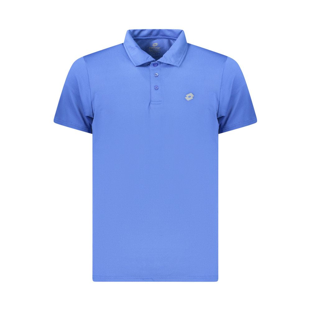 Lotto Blue Polyester Men's Polo Shirt | Regal Royce