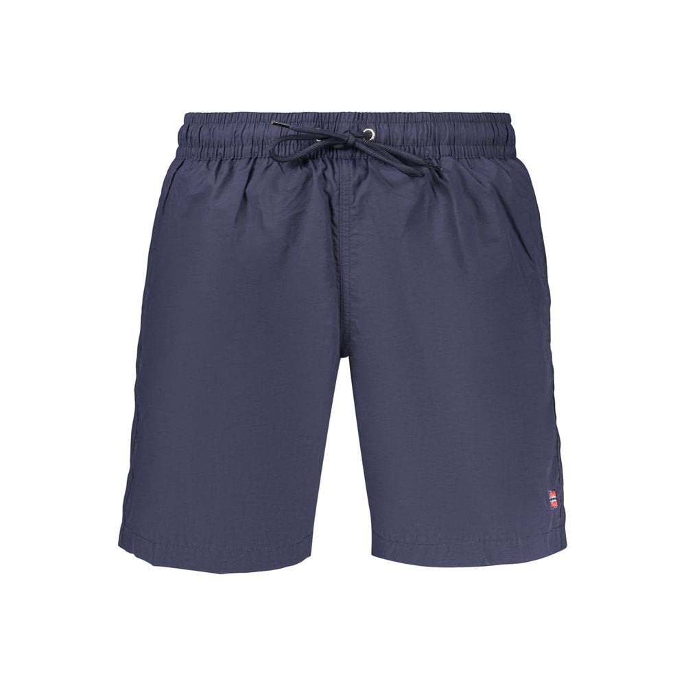 Norway 1963 Blue Polyamide Men's Swim Boxer | Regal Royce