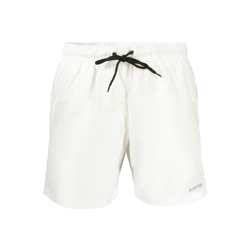 Lotto White Polyamide Men's Swimwear | Regal Royce