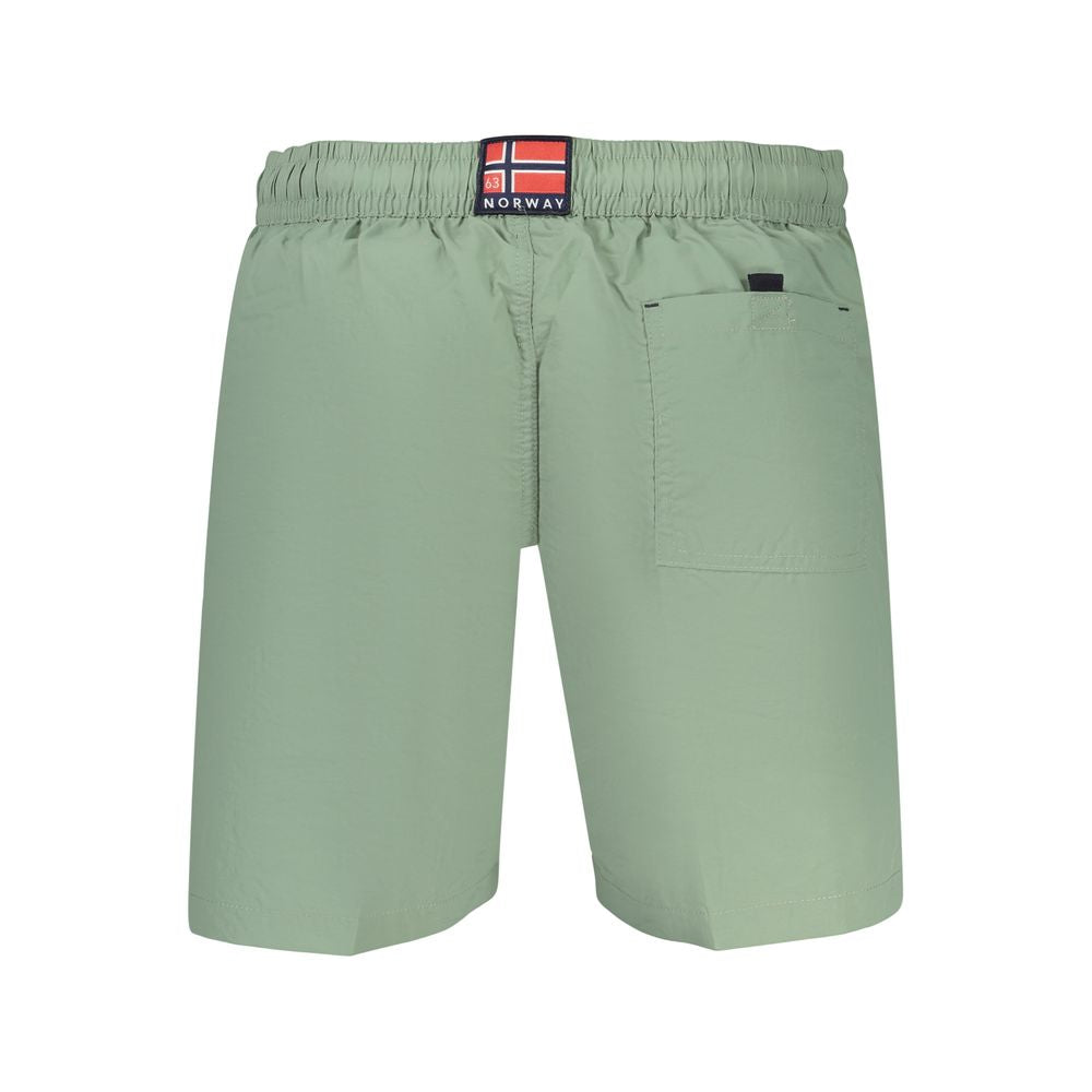 Norway 1963 Green Polyamide Men's Swimwear | Regal Royce