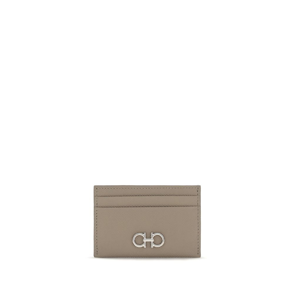 Ferragamo Beige Calf Leather Bos Taurus Wallet | Regal Royce