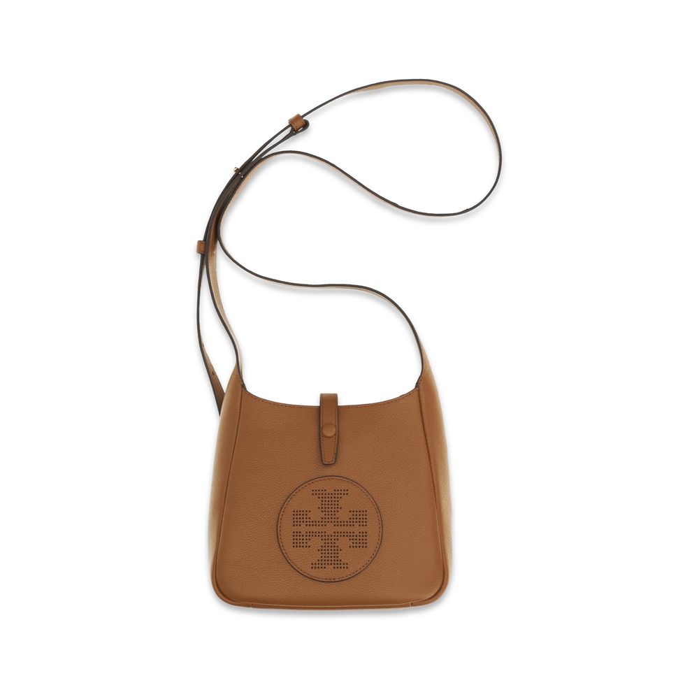 Tory Burch Brown Calf Leather Bos Taurus Shoulder Bag | Regal Royce