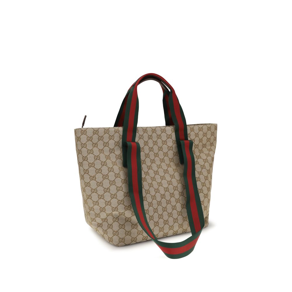 Gucci Beige Polyester Shoulder Bag | Regal Royce