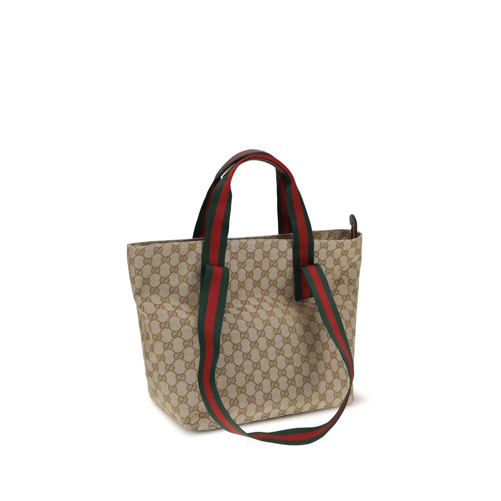 Gucci Beige Polyester Shoulder Bag | Regal Royce
