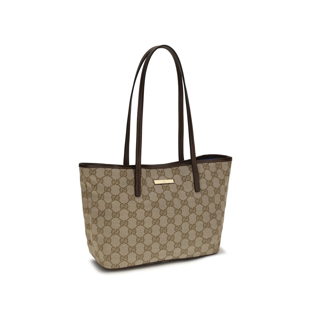 Gucci Beige Polyester Shoulder Bag | Regal Royce