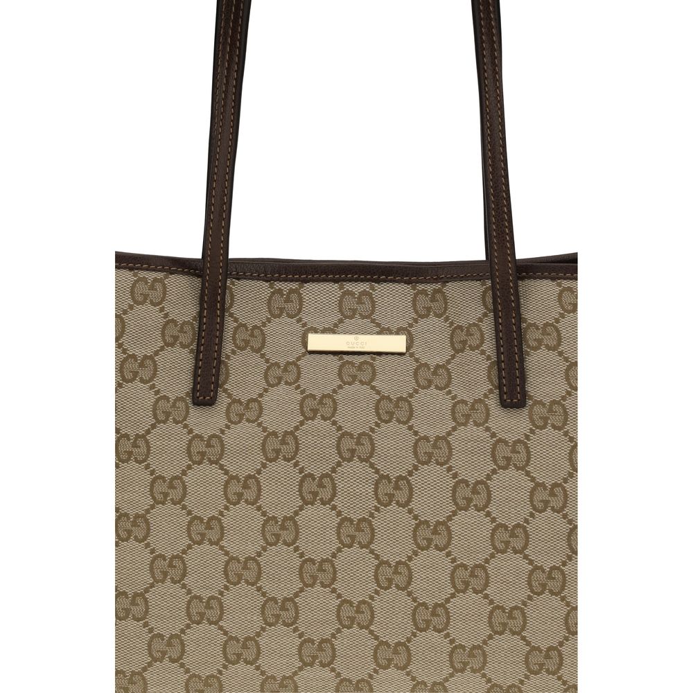 Gucci Beige Polyester Shoulder Bag | Regal Royce
