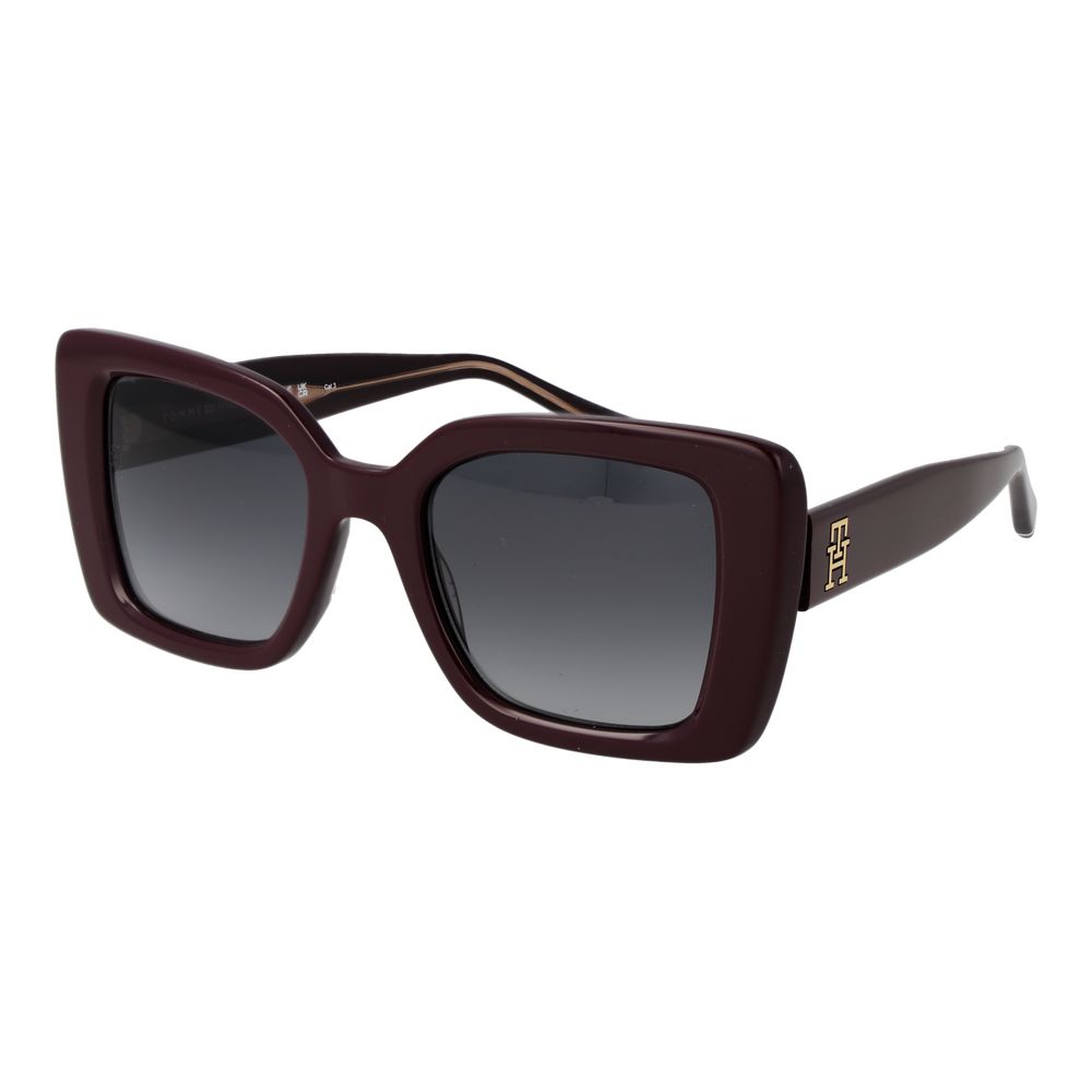 Tommy Hilfiger Burgundy Acetate Sunglasses | Regal Royce