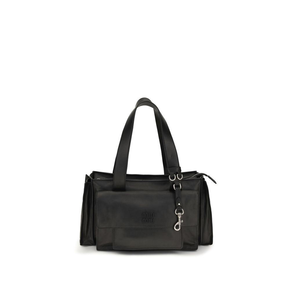 Miu Miu Brown Calf Leather Bos Taurus Shoulder Bag | Regal Royce