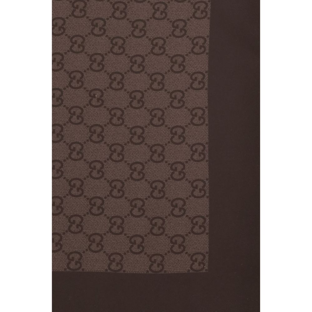 Gucci Brown Silk Foulard | Regal Royce