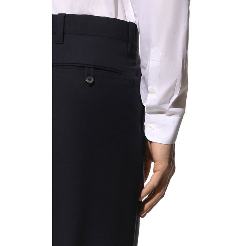 Prada Blue Wool Dress Pants | Regal Royce